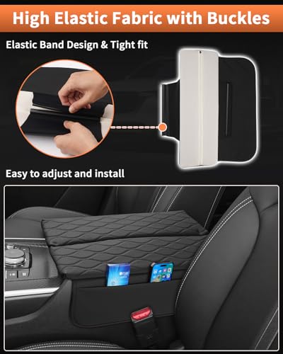 Custom for 2026 2025 2024 Mazda CX90 Center Console Cover Armrest Cover for Mazda CX (For Mazda CX90 2024-2026)