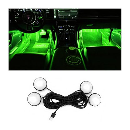 Car Interior LED Lights (Green)