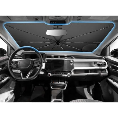 for 2027 Chevy Bolt EV Car Windshield Sun Shade Umbrella for 2027+ Chevy Bolt EV Accessories (2027 Bolt EV)
