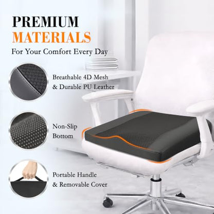 Car Seat Cushion (Black)