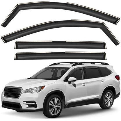 Window Deflectors Smoke Tinted in