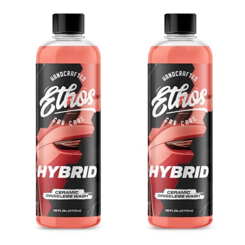 Ethos Hybrid Ceramic Rinseless Car Wash (16 Fl Oz (Pack of 2))