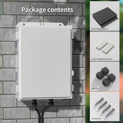 Outdoor Electrical Junction Box (15.7"H x 11"L x 5.9"W & Standard)