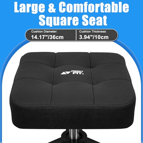 Adjustable Shop Stool (Black/24.4-28.3 Inch)