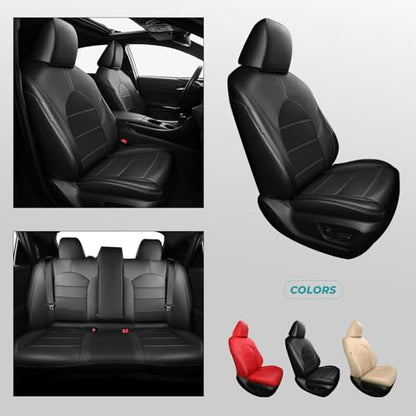 Custom Seat Covers for Toyota Camry 2018 (Black / 2018-2024 Camry LE/SE/SE Nightshade)