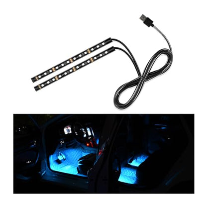 Car LED Strip Light (USB / Ice Blue)