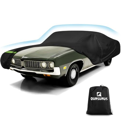 QUNSUNUS Car Cover for Ford Torino 1968 (for Ford Torino&Fairlane 2/4-Door)