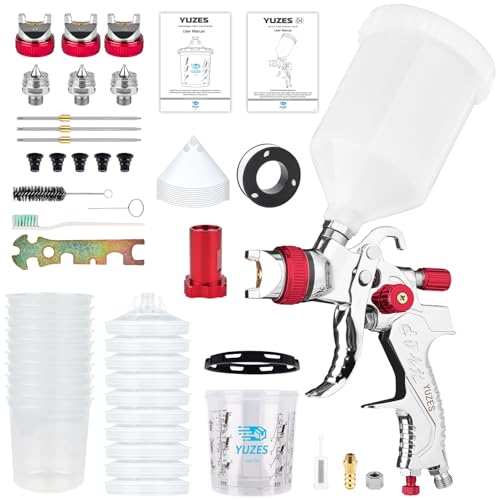 HVLP Spray Gun Kit (Red)