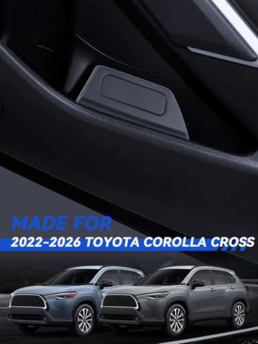 for Corolla Trash Can 2022 2023 2024 2025 2026 Toyota Corolla Cross Accessories Trash Bin for Storage Garbage Can Silicone 2PCS (for 2022-2026 Toyota Corolla Cross)
