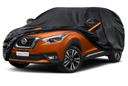 7 Layers Waterproof SUV Car Cover for Nissan Kicks 2017 (PE-Black / Custom Fit Nissan Kicks)