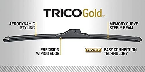 Gold™ (18-2020) 20 & 20 Inch Pack of 2 Automotive Replacement Windshield Wiper Blades for My Car Premium All Weather Beam Blade for Select Vehicle Models (20" + 20" Pair Pack / Premium)