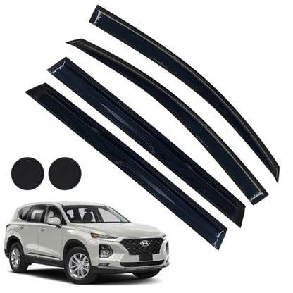 Rain Guards for Hyundai Santa Fe 2019 (For Hyundai Santa Fe 2019-2023)