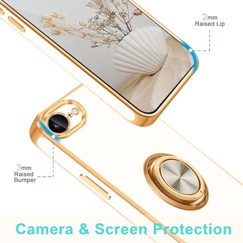 for iPhone 17e (For iPhone 16e/ 17e (6.1 inch) / B-White)