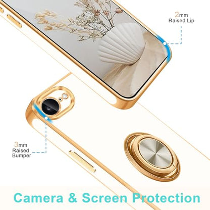 for iPhone 17e (For iPhone 16e/ 17e (6.1 inch) / B-White)
