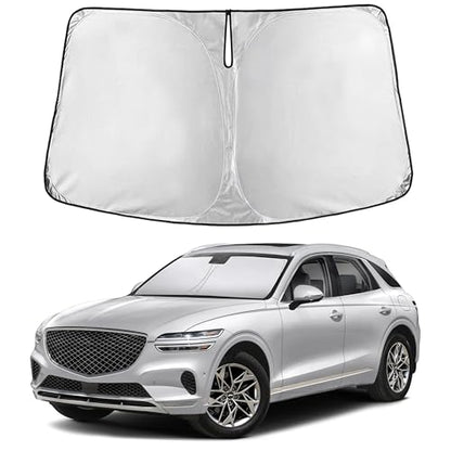 Windshield Sunshade Compatible for Genesis GV70 2022