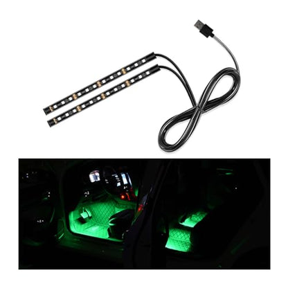 Car LED Strip Light (USB / Green)