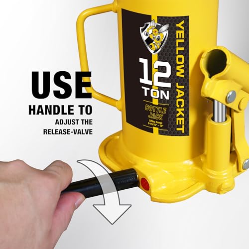 12 Ton Muti Directional Welded Bottle Jack (yellow / 12 ton muti-directional)