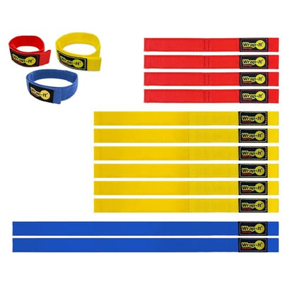 Quick Straps by Wrap (Assorted Colors / Assorted 12-Pack)