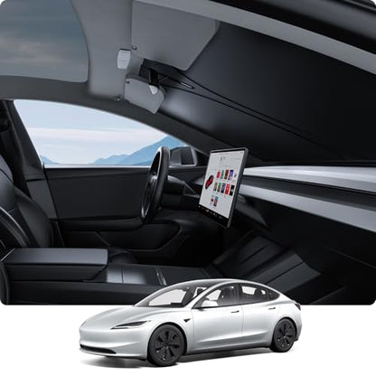 Windshield Sunshade for 2026 Tesla Model Y Model Y L Model 3