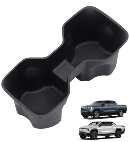 Cup Holder Inserts for Chevrolet Silverado EV 2026 2025 2024 (Cup Holder for 2024-2026 Silverado EV & Sierra EV)