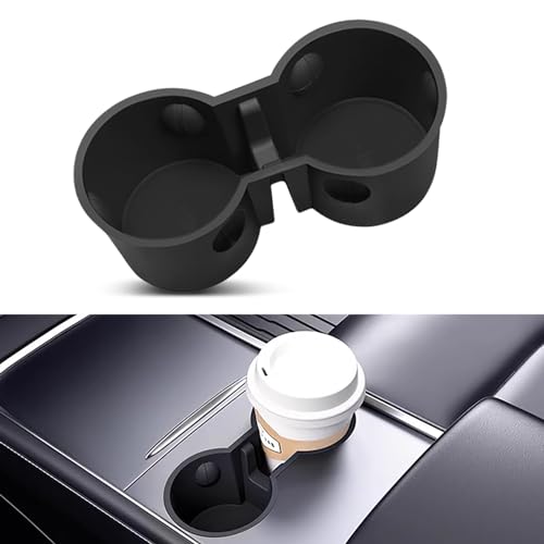 1 PC Insert Car Console Cup Holder (1 PC / Black)