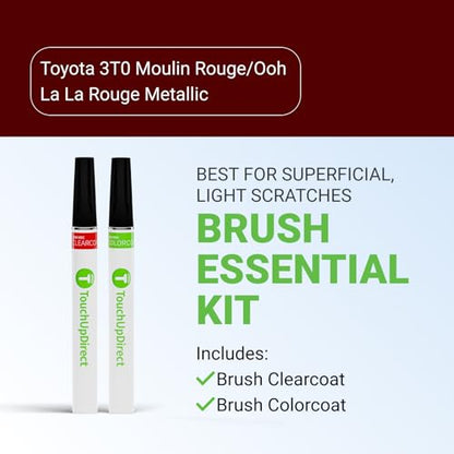 Car Paint Touch Up Brush Kit (Brush - Essential Kit / Moulin Rouge/Ooh La La Rouge Metallic)