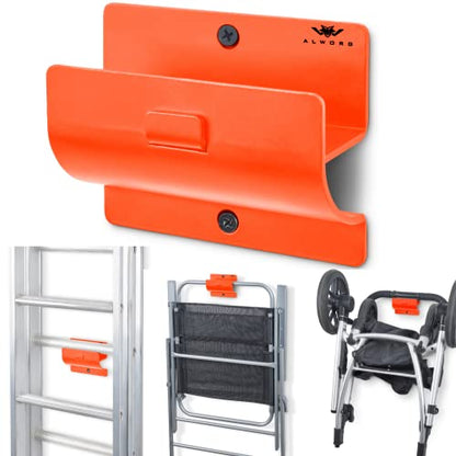 Orange Heavy Duty Ladder Hooks (Orange / Single Hook)