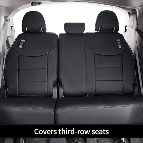 Car Sienna Seat Covers 2021 (Black / 2021-2026,2nd Row Captian Chair(Without Legrest))