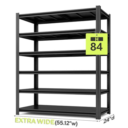 Extra Big Large 55.12" Wide Industrial 6 (84*55.12*24 Metal-6T-HD)