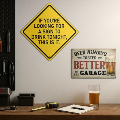 12x12″ Bar Sign (DrinkTonight)