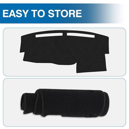 Black Dash Cover for 2004 (Titan 04-12/Armada 04-07(Black))