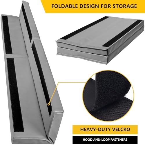 Wall Corner Guards & Edge Protector (6FT TALL 6in SIDES / Gray)