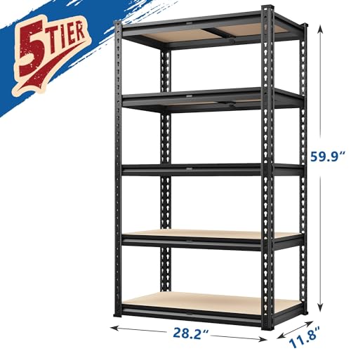 59.9" H Rolled (28.2" W x 11.8" D x 59.9" H / Black)