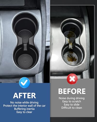Cup Holder Inserts for Honda Pilot 2016 (For Pilot 16-22&Ridgeline 17-23&Passport 19-23)