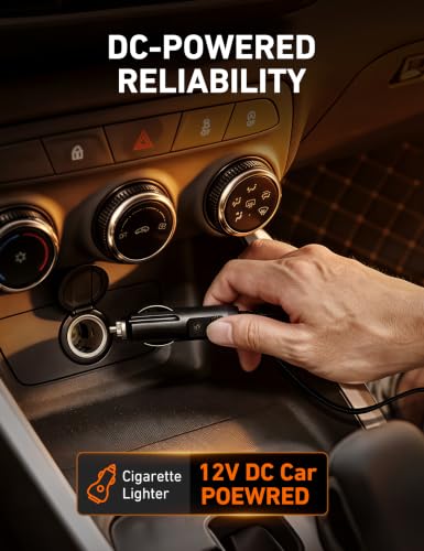 AIRUN H1 Tire Inflator Portable Air Compressor (Medium / Yellow)