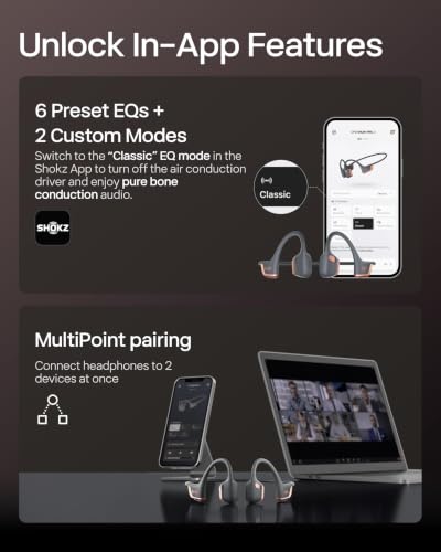 OpenRun Pro 2 Bone Conduction Headphone (Rose Gold / Standard)