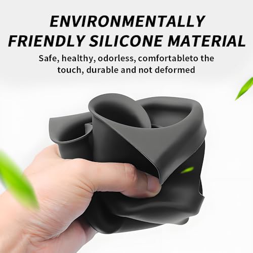 Car Cup Holder Insert for Subaru Forester 2025 2026 Auto Interior Accessories Center Console Organizer Water Bottle Cupholder Storage Coasters Station TPE Silicone Vehicle Decoration Accessory (For Subaru Forester 2025 2026)