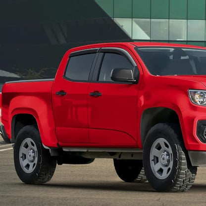 Tape on Extra Durable Rain Guards for Chevrolet (For Colorado 15-22)