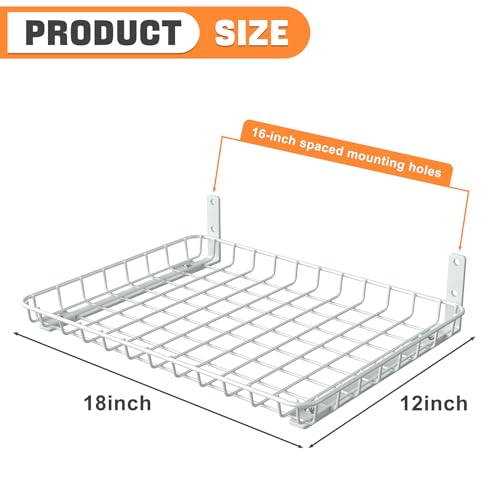 2 Pack 12x18 inch Wall (White / 12x18in)