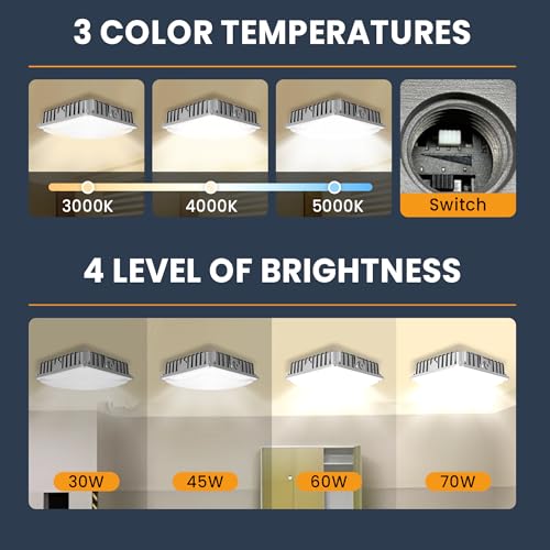 70W LED Canopy Lights 4Pack