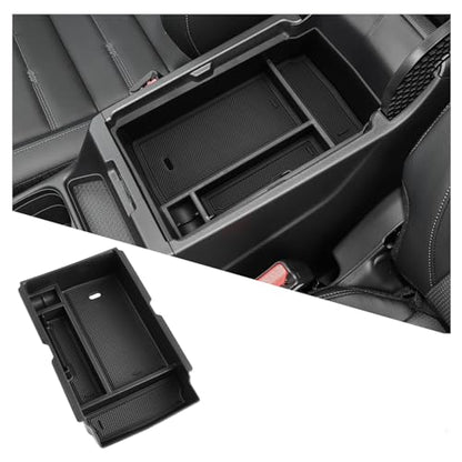 2026 CRV Center Console Organizer for 2023 2024 2025 2026 Honda CRV Accessories ABS Plastic Armrest Console Tray Compatible with 2023 (2023-2026 Honda CRV 1Pack Tray)