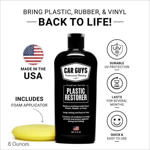 Plastic Restorer (8oz w/ Applicator)