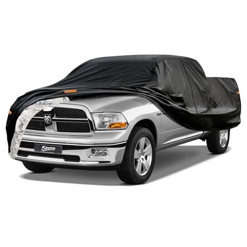 Heavy Duty Truck Cover for Dodge Ram 1500 (1-Ram 1500(1994-2001) Regular Cab LB Bed / PE-Black)
