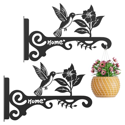 Metal Plant Hooks (2 Pcak Bird)