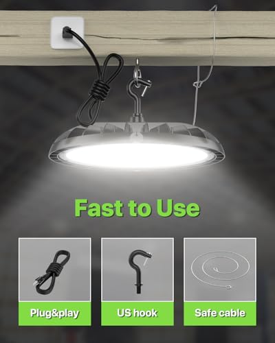 UFO LED High Bay Lights 150W 6 Pack 22 (150w 6pack)