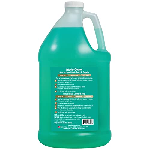 Interior Cleaner Car Boat RV Seat Carpet Leather Vinyl Spray (128 Ounce (Pack of 1))