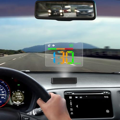 2pcs Hud Reflective Film Car Head