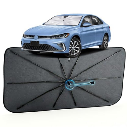 Car Windshield Sun Shade Umbrella for Volkswagen Jetta 2019 (For Volkswagen Jetta 2019-2026)