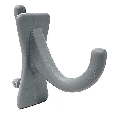 PegPro® J Hooks Kit for Standard “Wood Fiber” pegboard (J Hook - 24 Count / Gray)