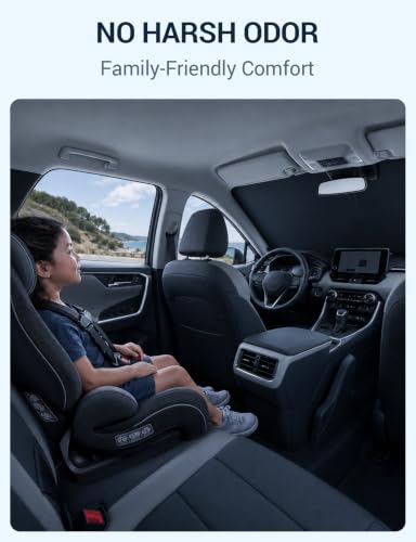 Custom Fit Car Windshield Sun Shade for 2018 (2018-2024 Volkswagen Atlas)